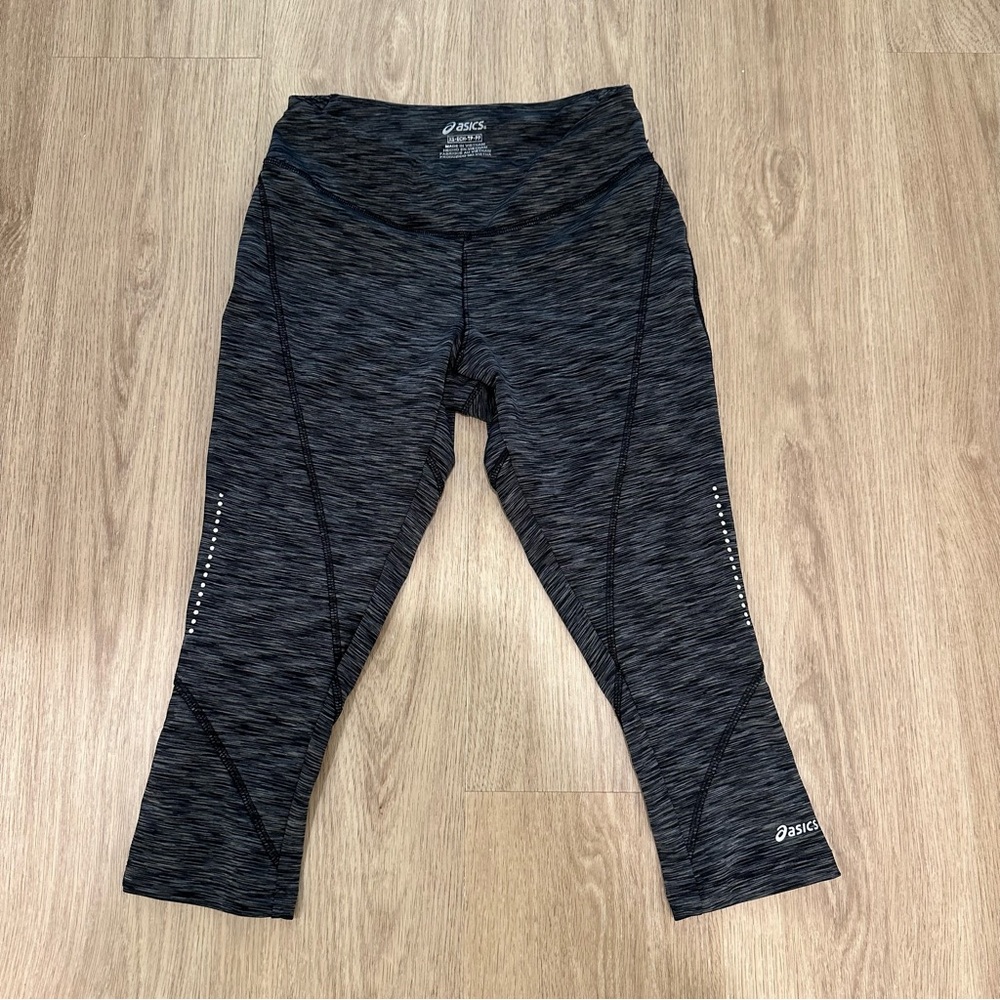 ASICS Heathered Cropped Capri Leggings Tights